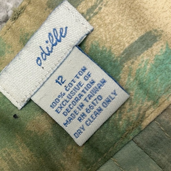 Odille (Anthropologie) Sz.12 cotton skirt just dry cleaned! Pleated beautiful - Picture 9 of 9